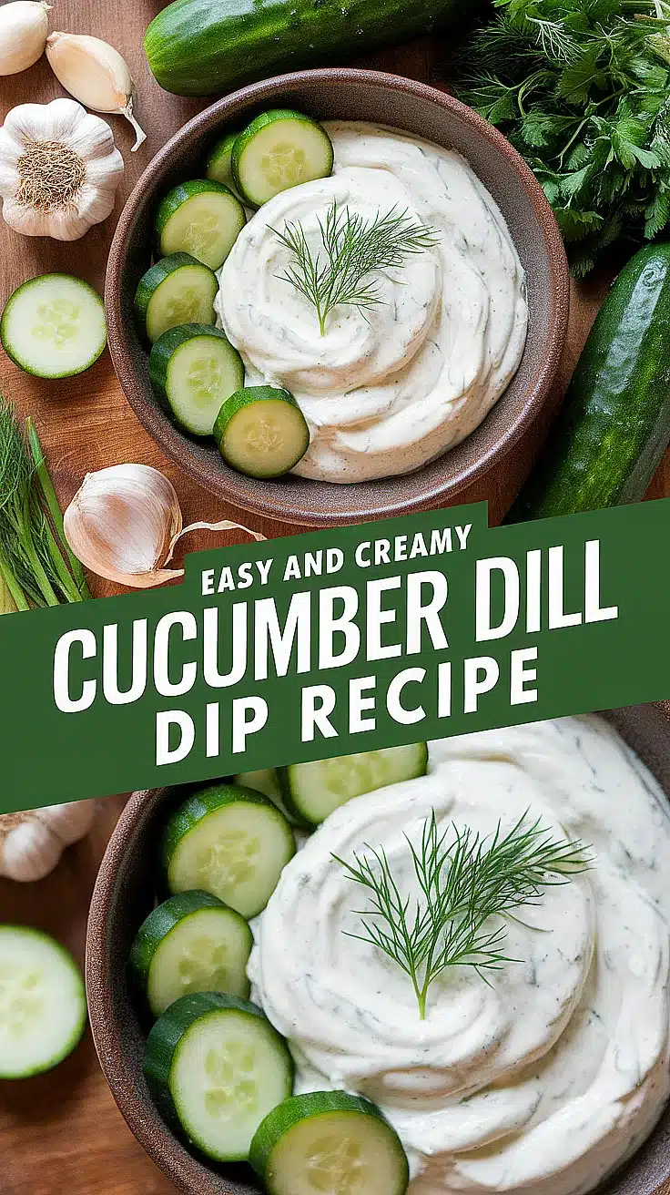 Creamy Cucumber Dill Dip