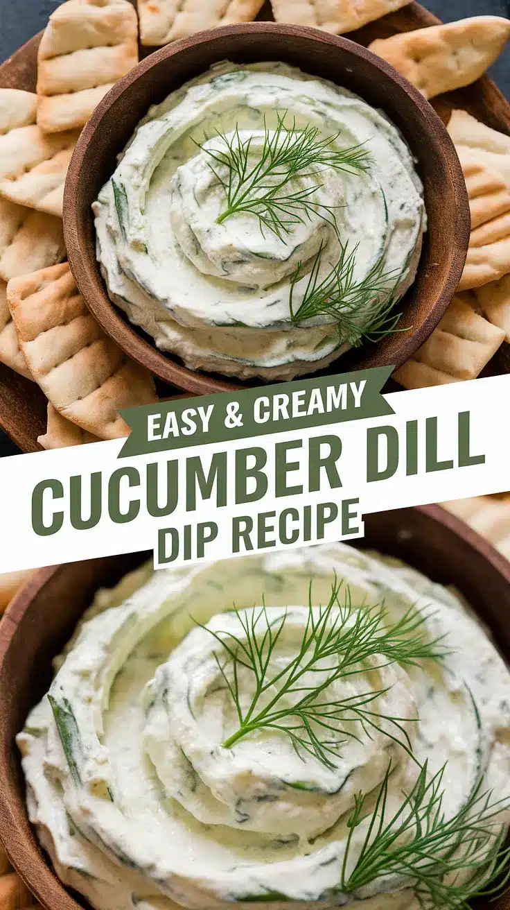 Creamy Cucumber Dill Dip