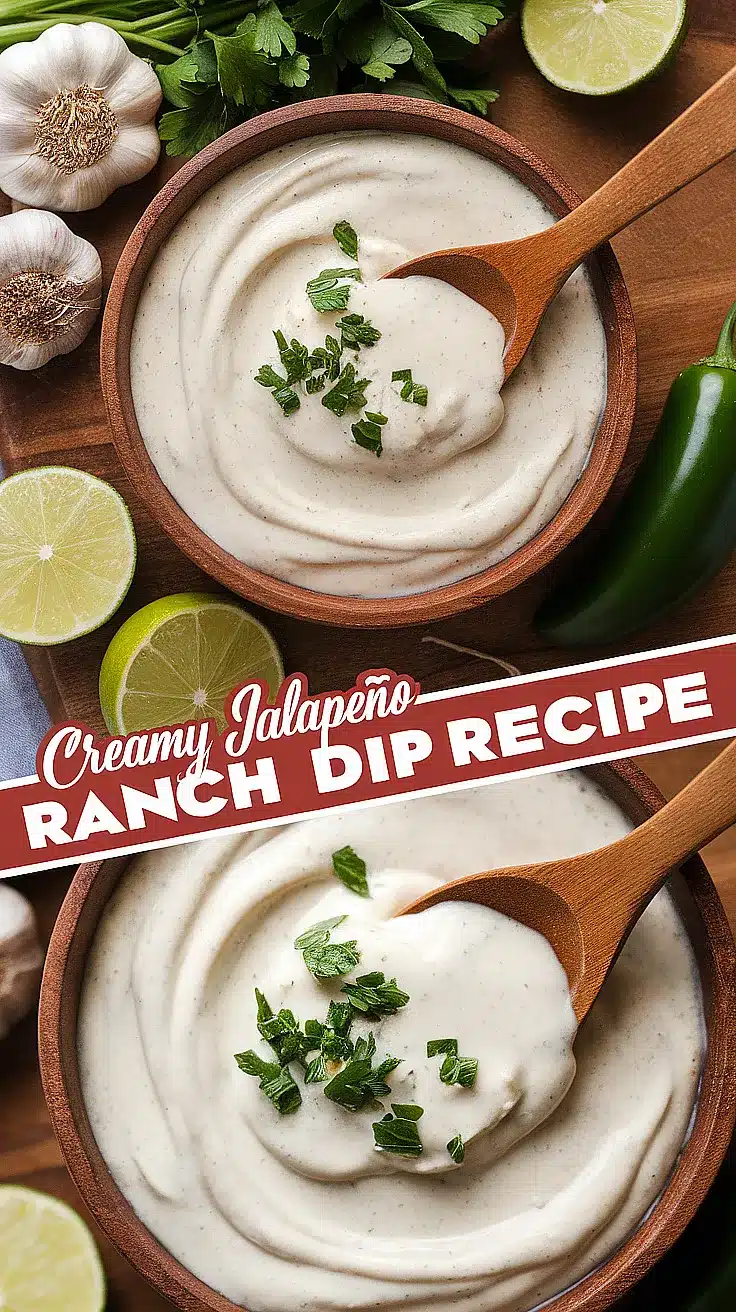 Creamy Jalapeño Ranch Dip