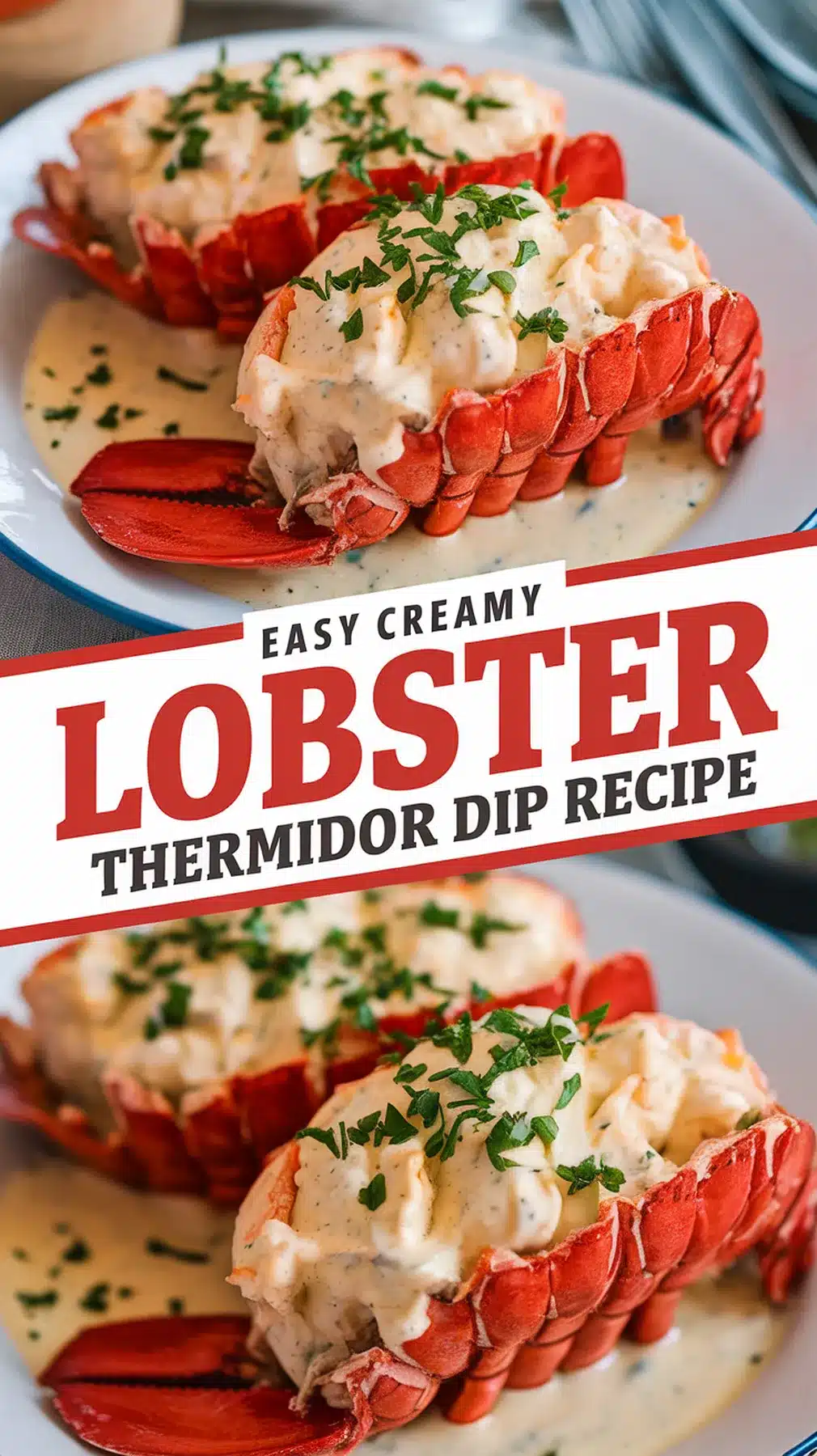 Creamy Lobster Thermidor Dip