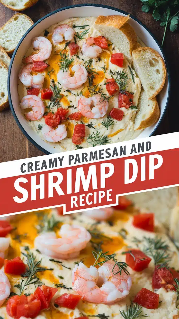 Creamy Parmesan and Shrimp Dip