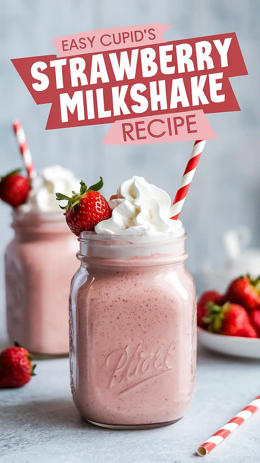 Cupid’s Strawberry Milkshake