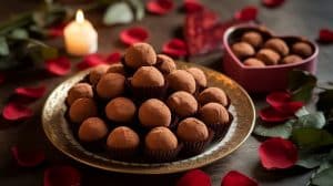 Cupid’s Dark Chocolate Truffles