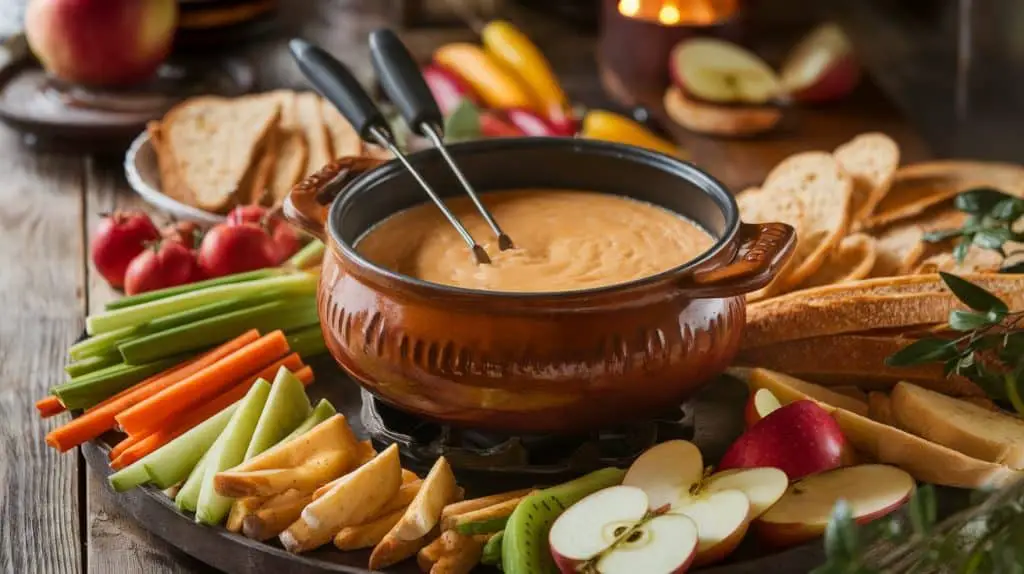 Cheesy Smoked Gouda Fondue