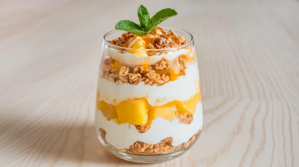 Pineapple and Yogurt Parfaits