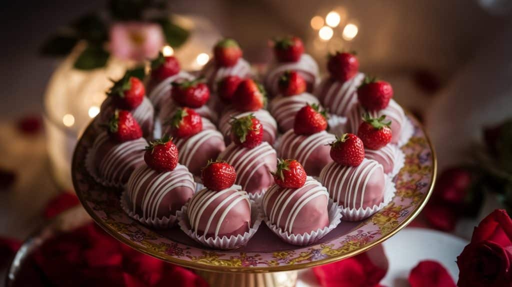 Strawberry Cream Filled Chocolates