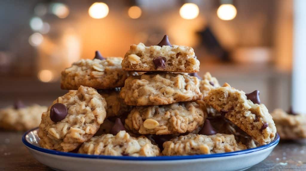 Oatmeal and Banana Mini Cookies