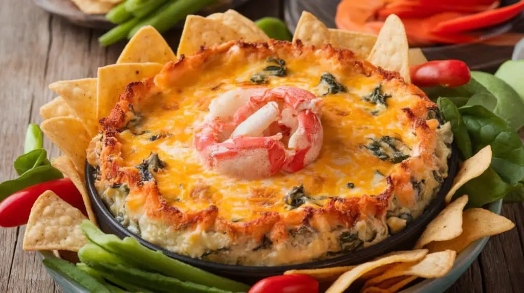 Hot Crab and Spinach Dip