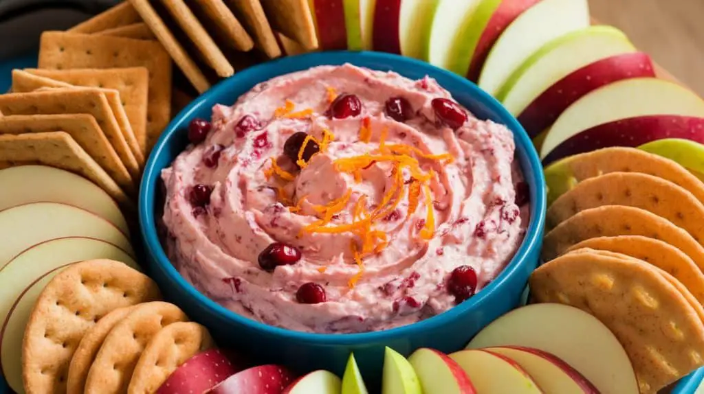 Cranberry Orange Cream Cheese Dip