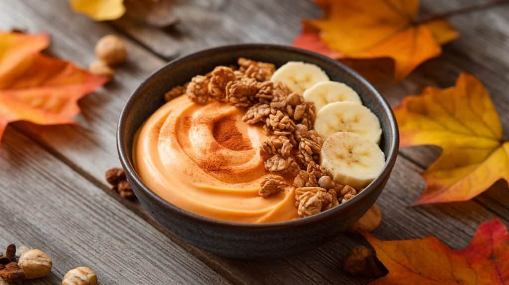 Cinnamon Pumpkin Yogurt Bowl