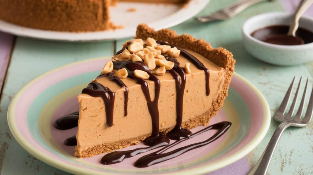 No Bake Peanut Butter Pie