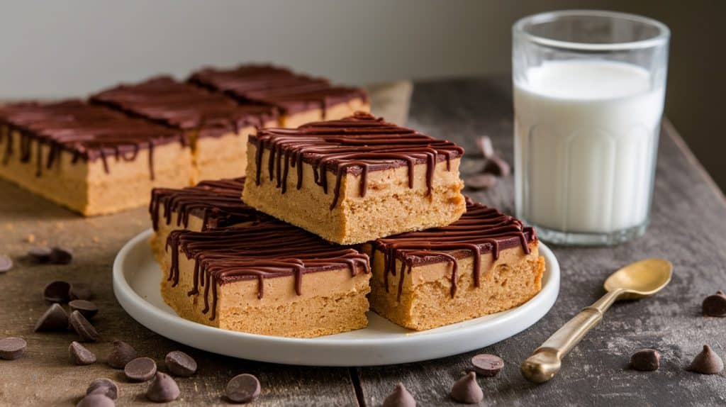 Lunch Lady Peanut Butter Bars