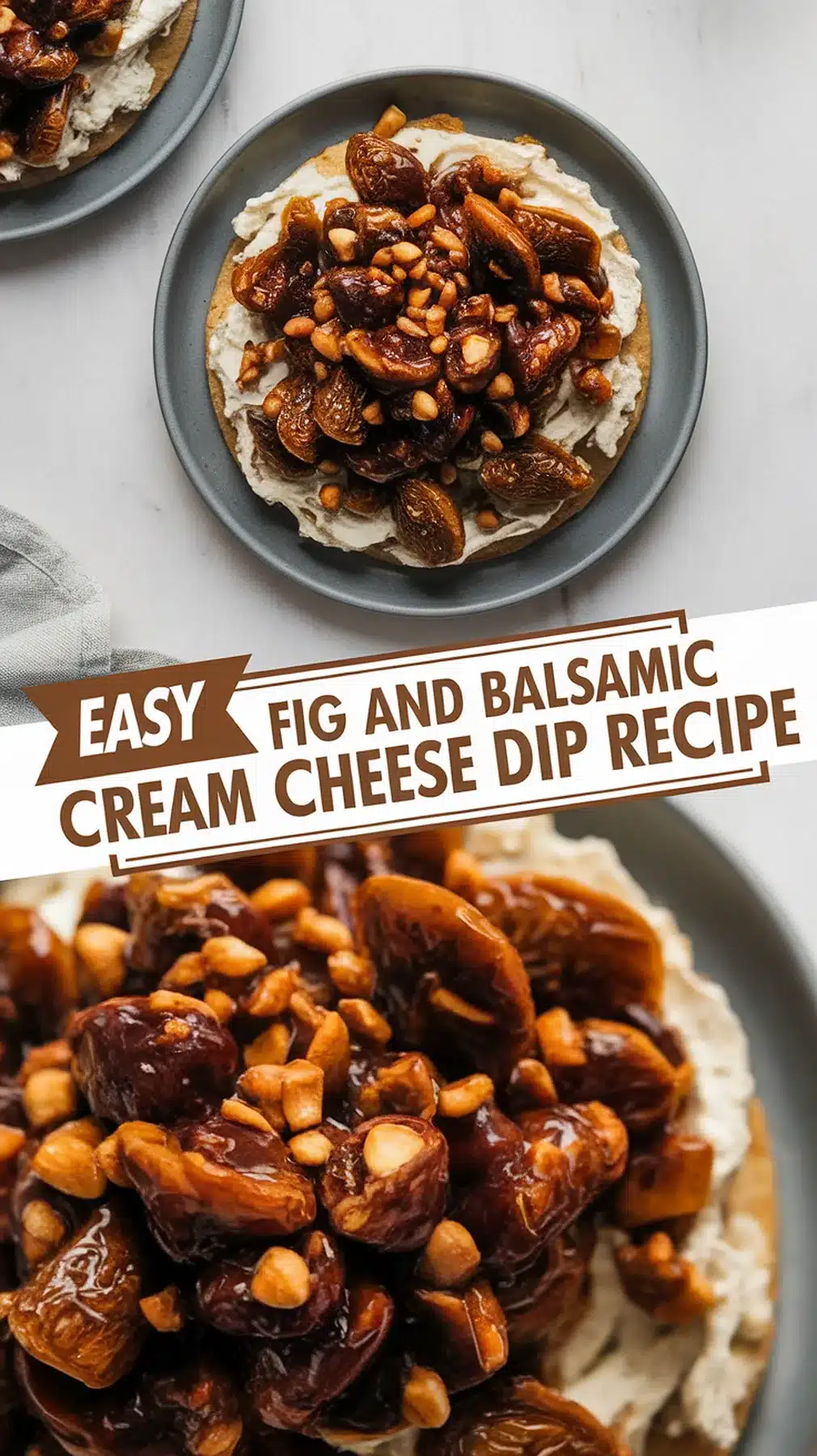 Fig and Balsamic Cream Cheese Dip