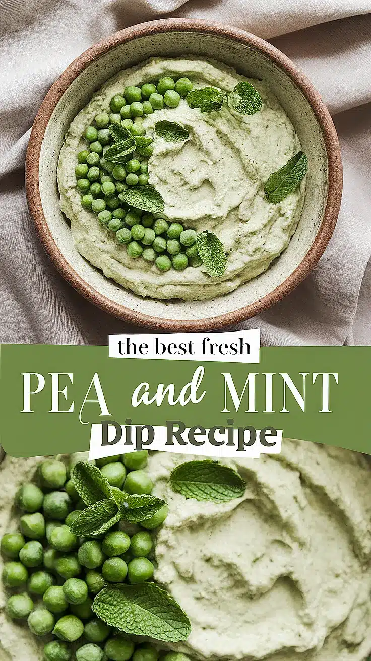 Fresh Pea and Mint Dip