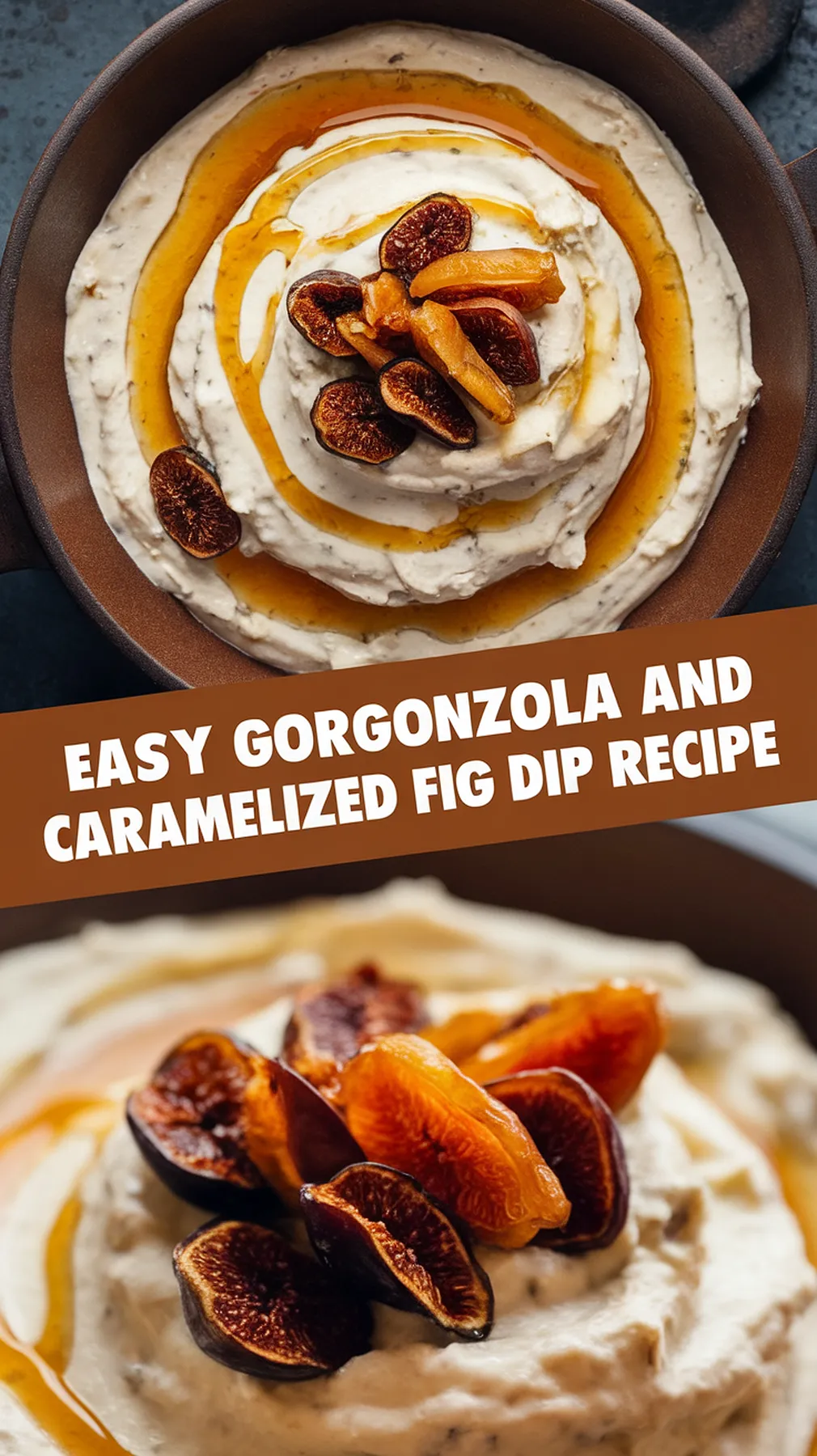 Gorgonzola and Caramelized Fig Dip