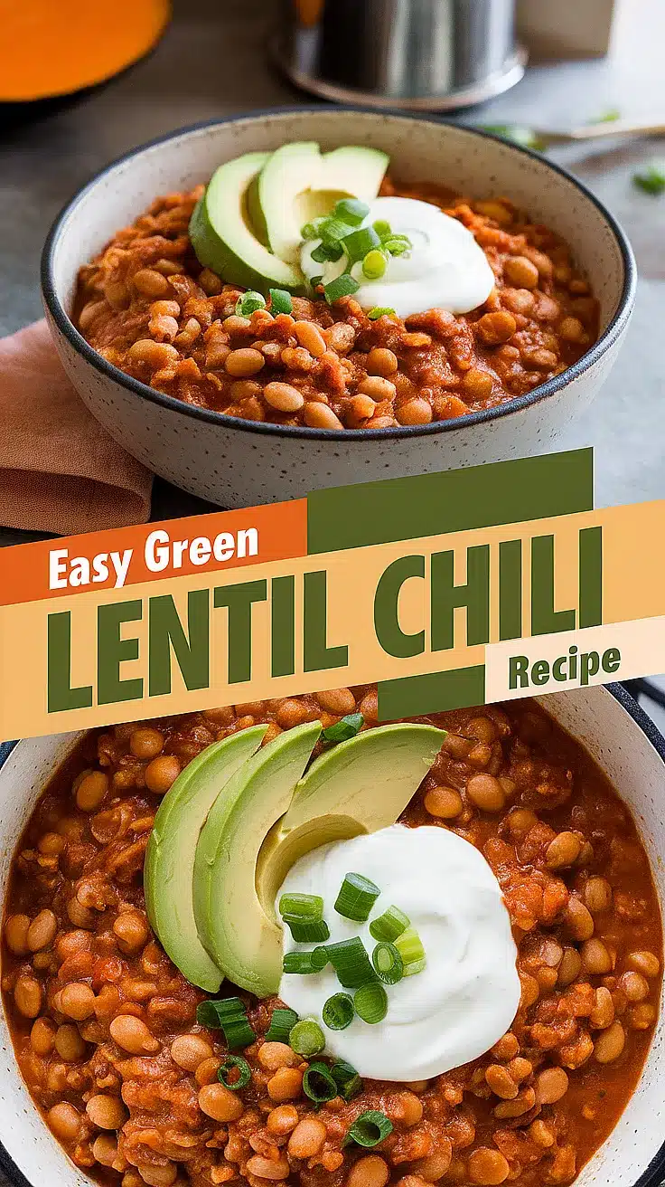 Green Lentil Chili Recipe