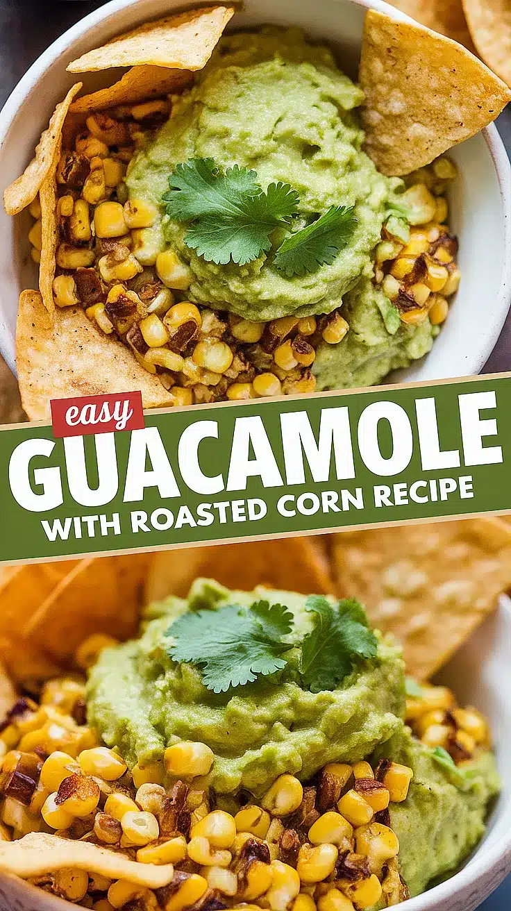 Guacamole with Roasted Corn