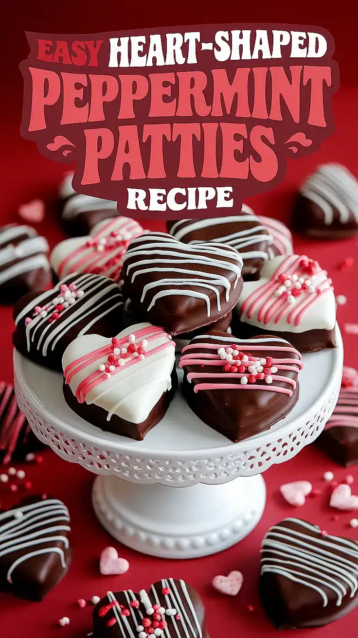 Heart-Shaped Peppermint Patties