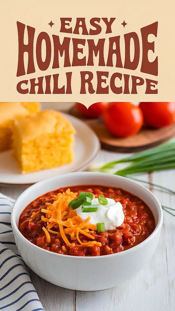 Homemade Chili Recipe