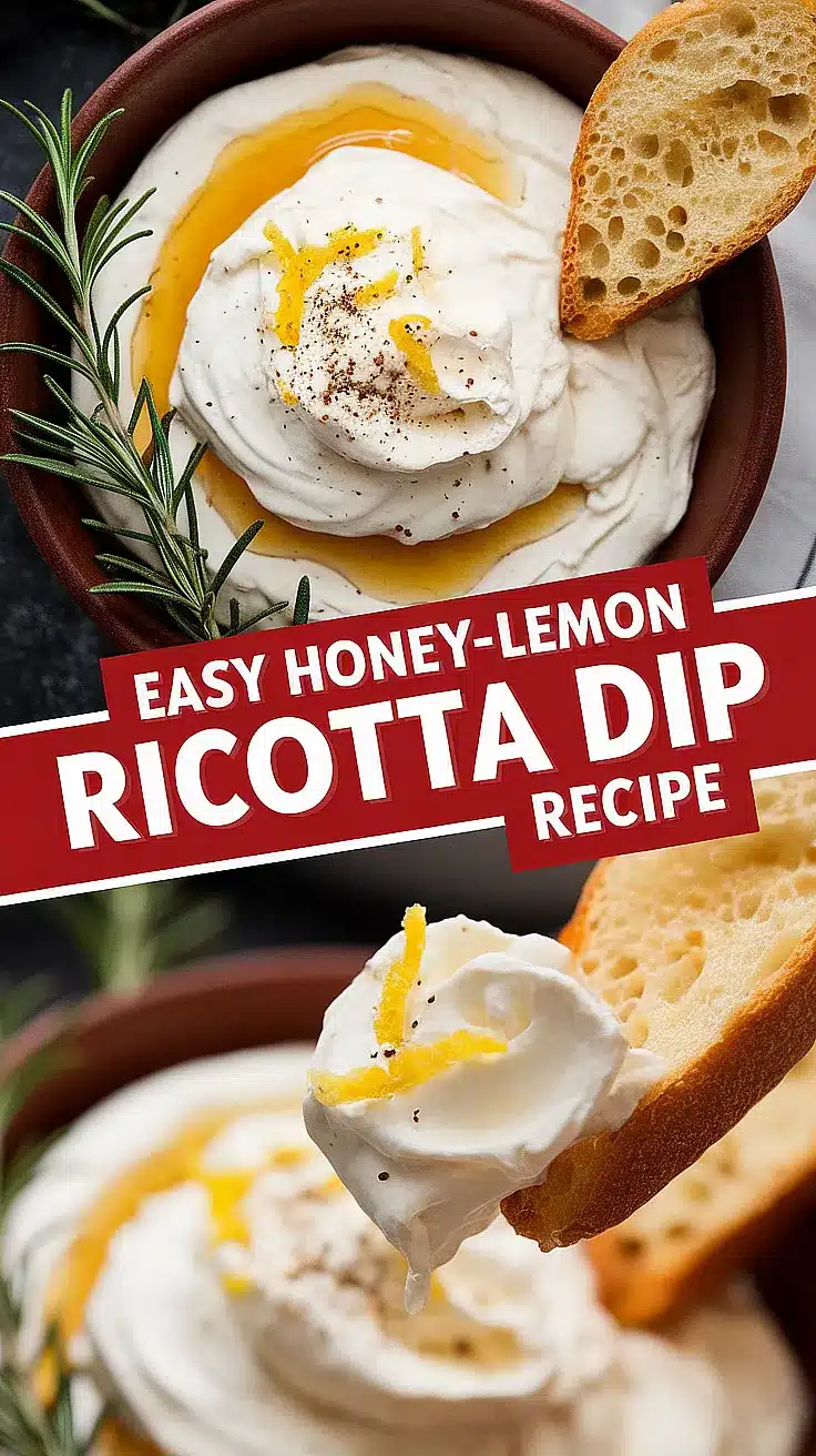 Honey-Lemon Ricotta Dip