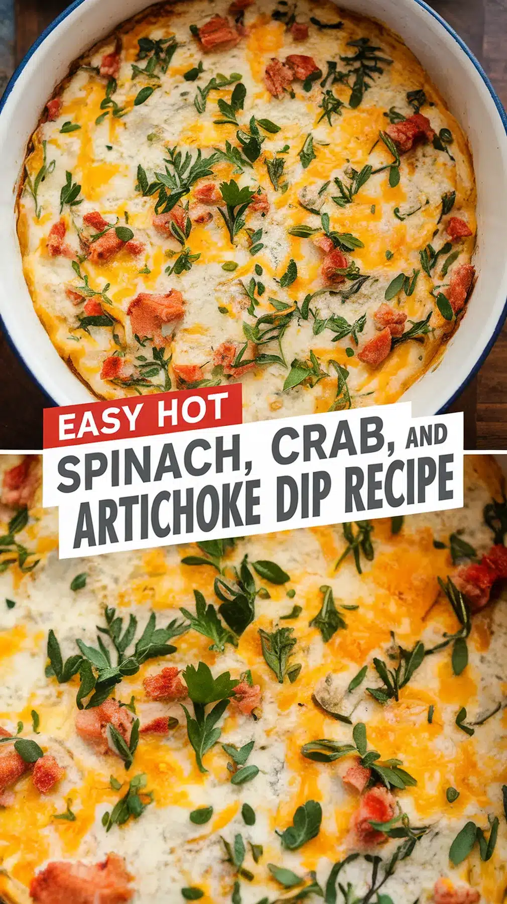 Hot Crab and Spinach Dip