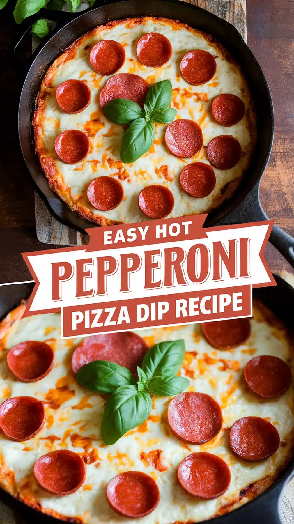 Hot Pepperoni Pizza Dip