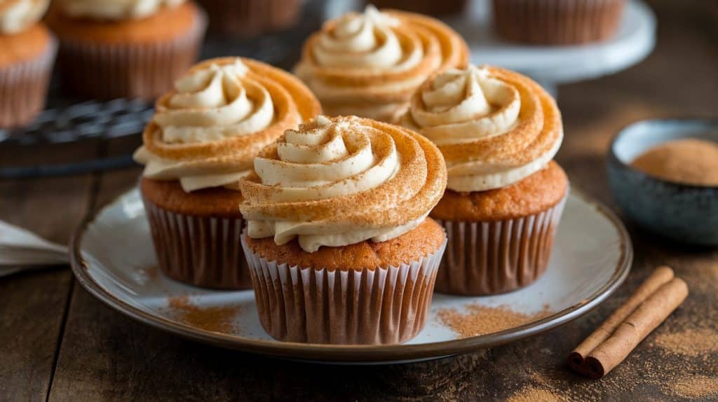 Churro Cupcakes