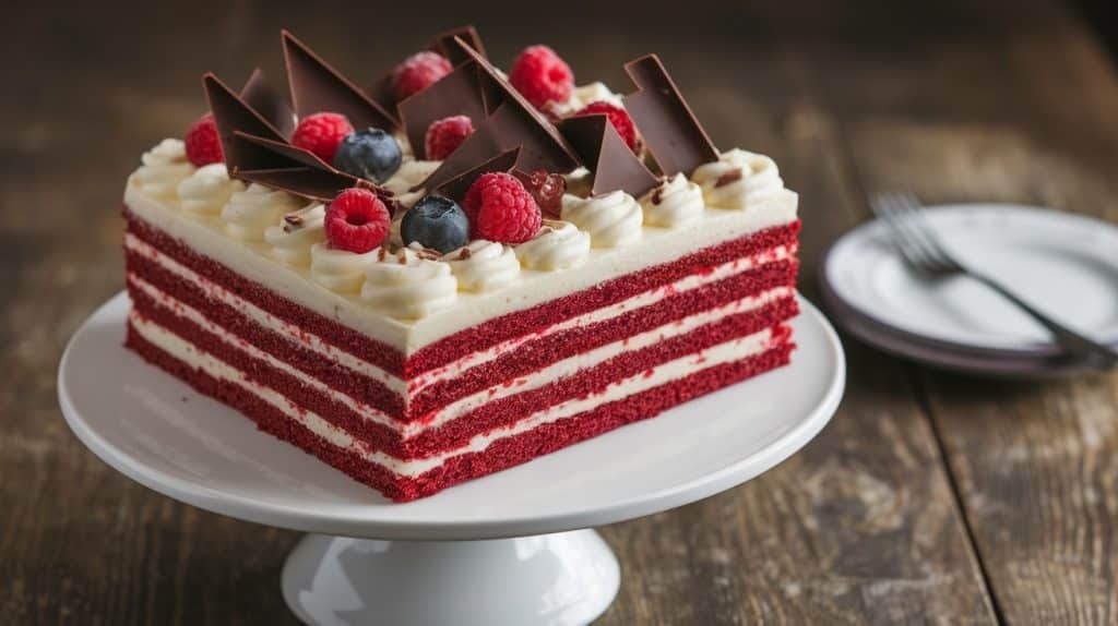 Red Velvet Sheet Cake