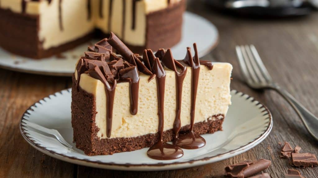 Brownie Bottom Cheesecake