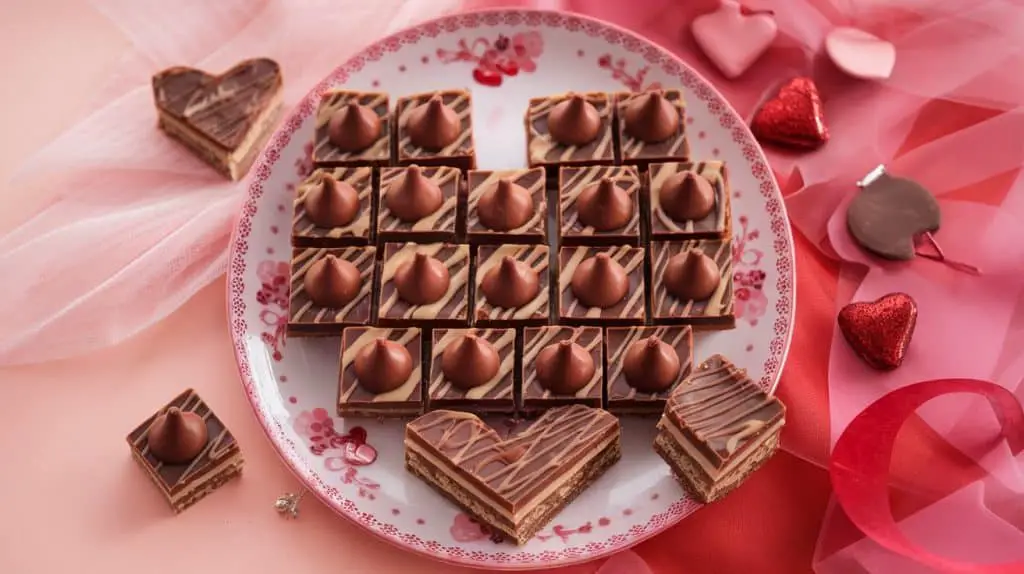 Caramel Kiss Valentine Bars