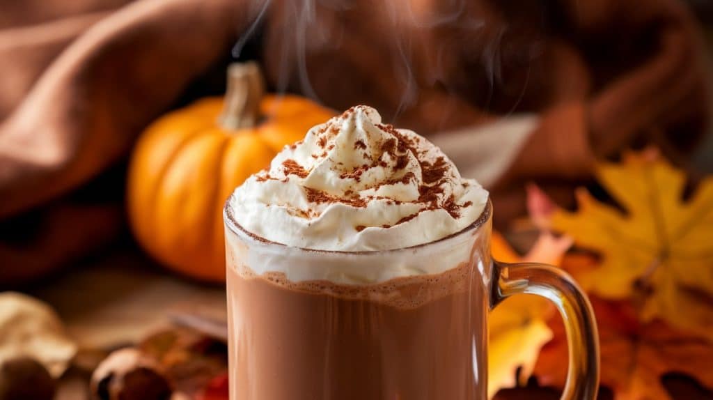 Pumpkin Spice Hot Chocolate