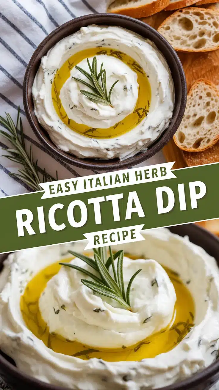 Italian Herb Ricotta Dip