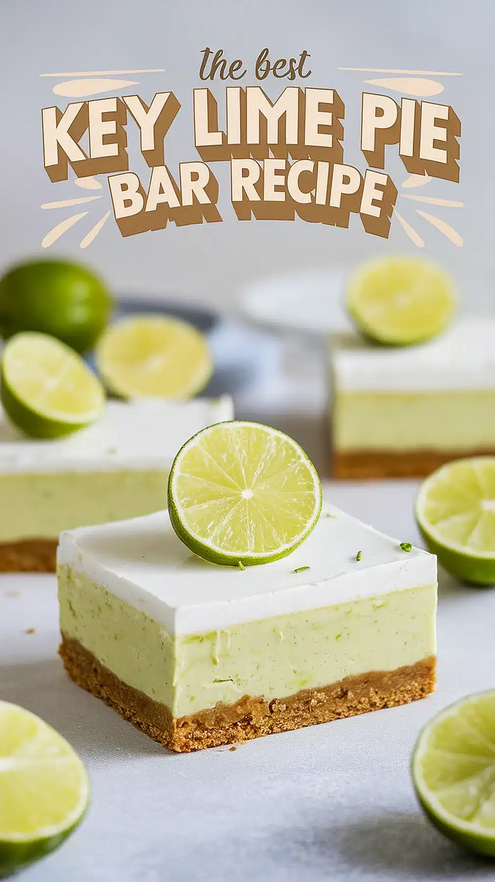 Key Lime Pie Bars