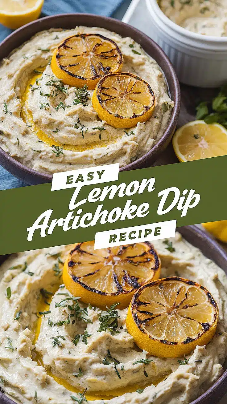 Lemon Artichoke Dip