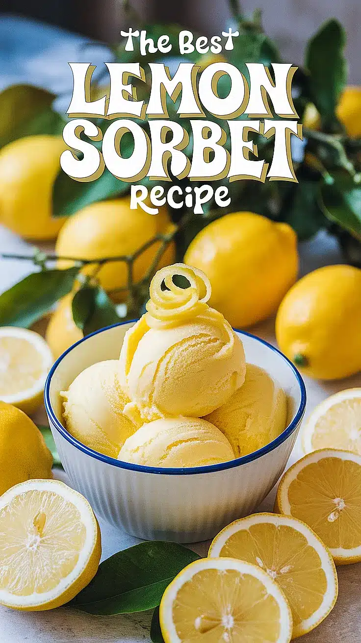 Lemon Sorbet