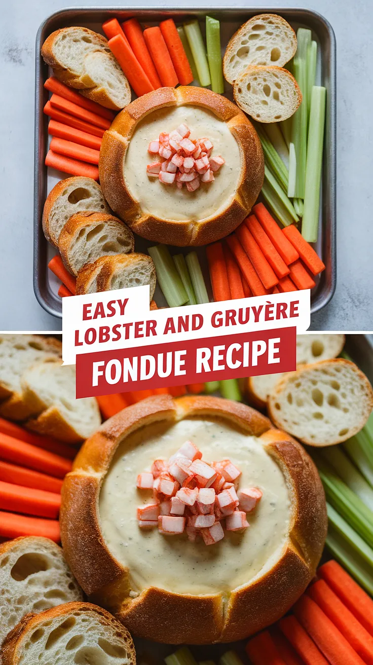 Lobster and Gruyère Fondue