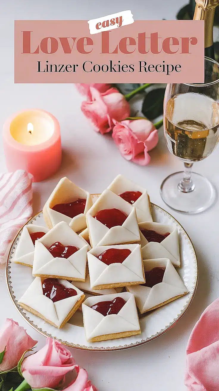 Love Letter Linzer Cookies