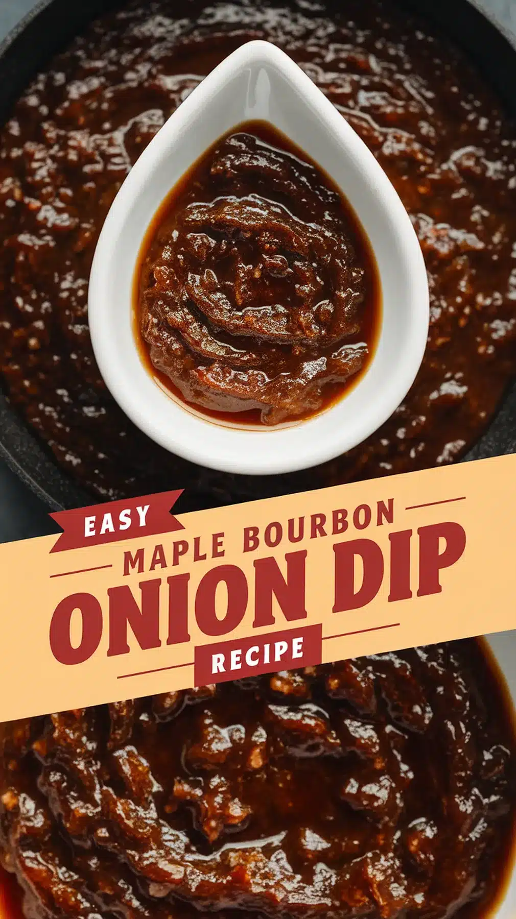 Maple Bourbon Onion Dip