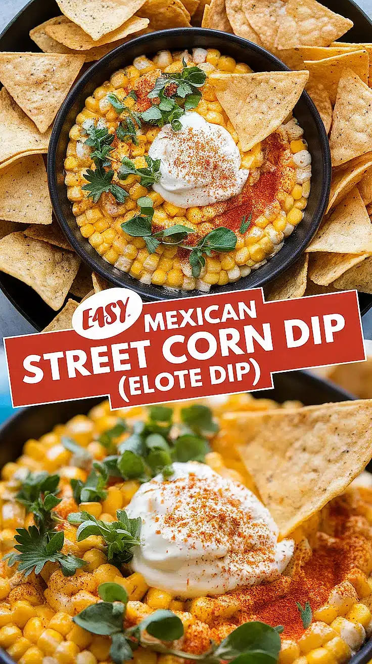 Mexican Street Corn Dip (Elote Dip)