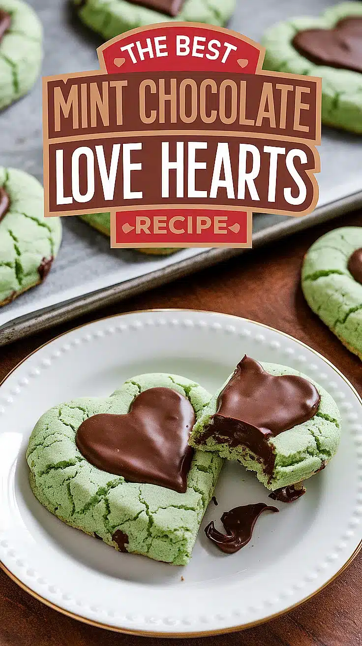 Mint Chocolate Love Hearts