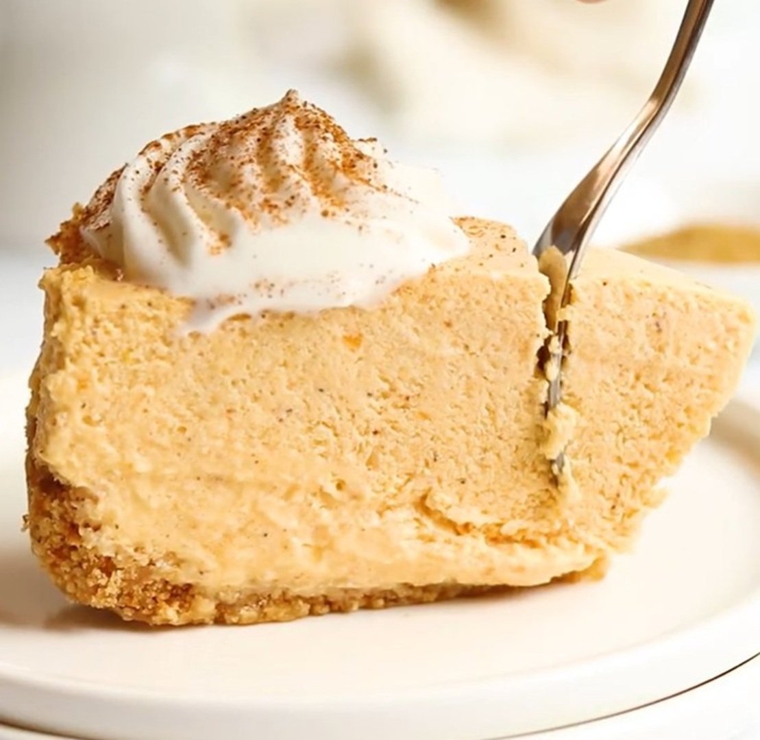 No Bake Pumpkin Cheesecake