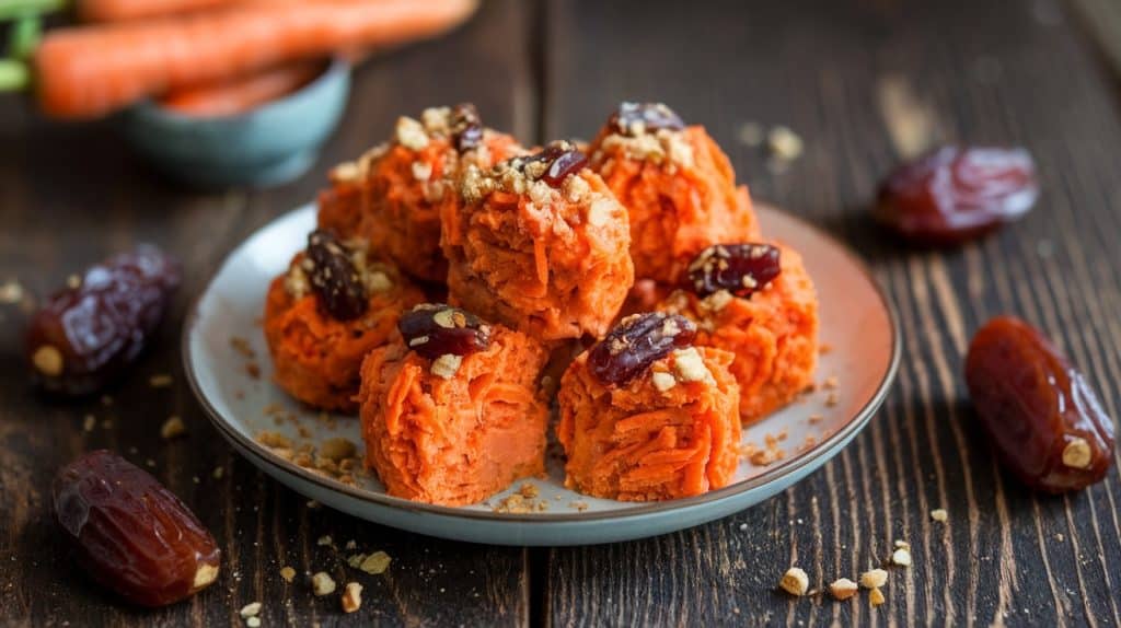 Carrot and Date No-Bake Bites