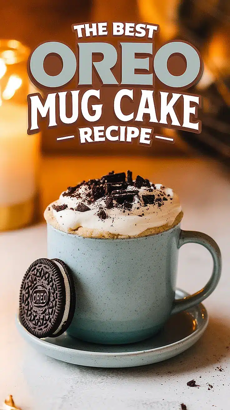 Oreo Mug Cake