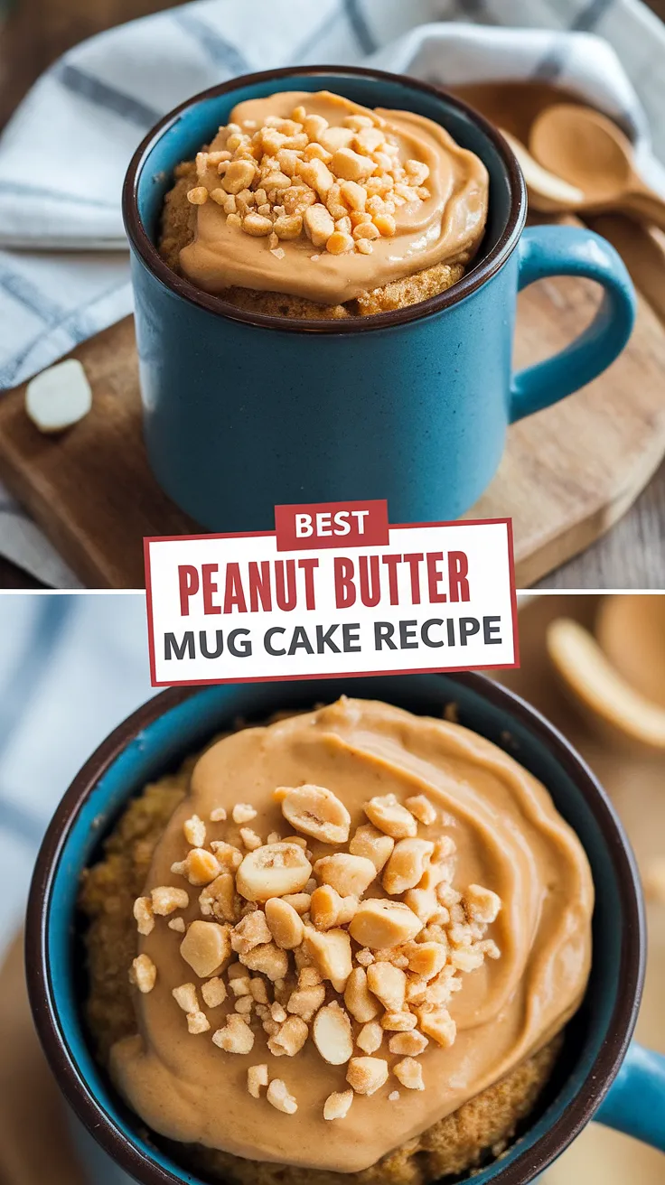 Peanut Butter Mug Cake