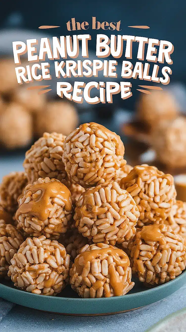 Peanut Butter Rice Krispie Balls