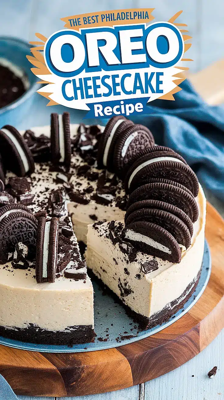 Philadelphia Oreo Cheesecake