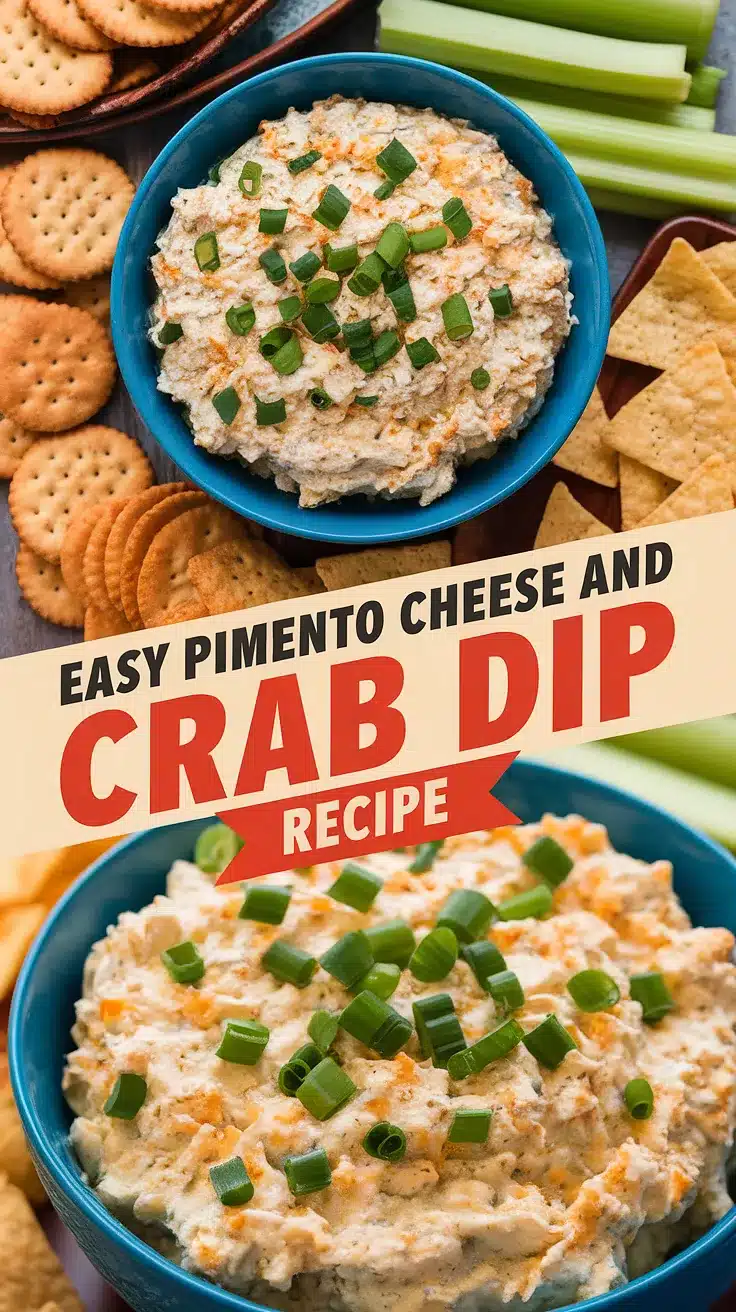 Pimento Cheese and Crab Dip