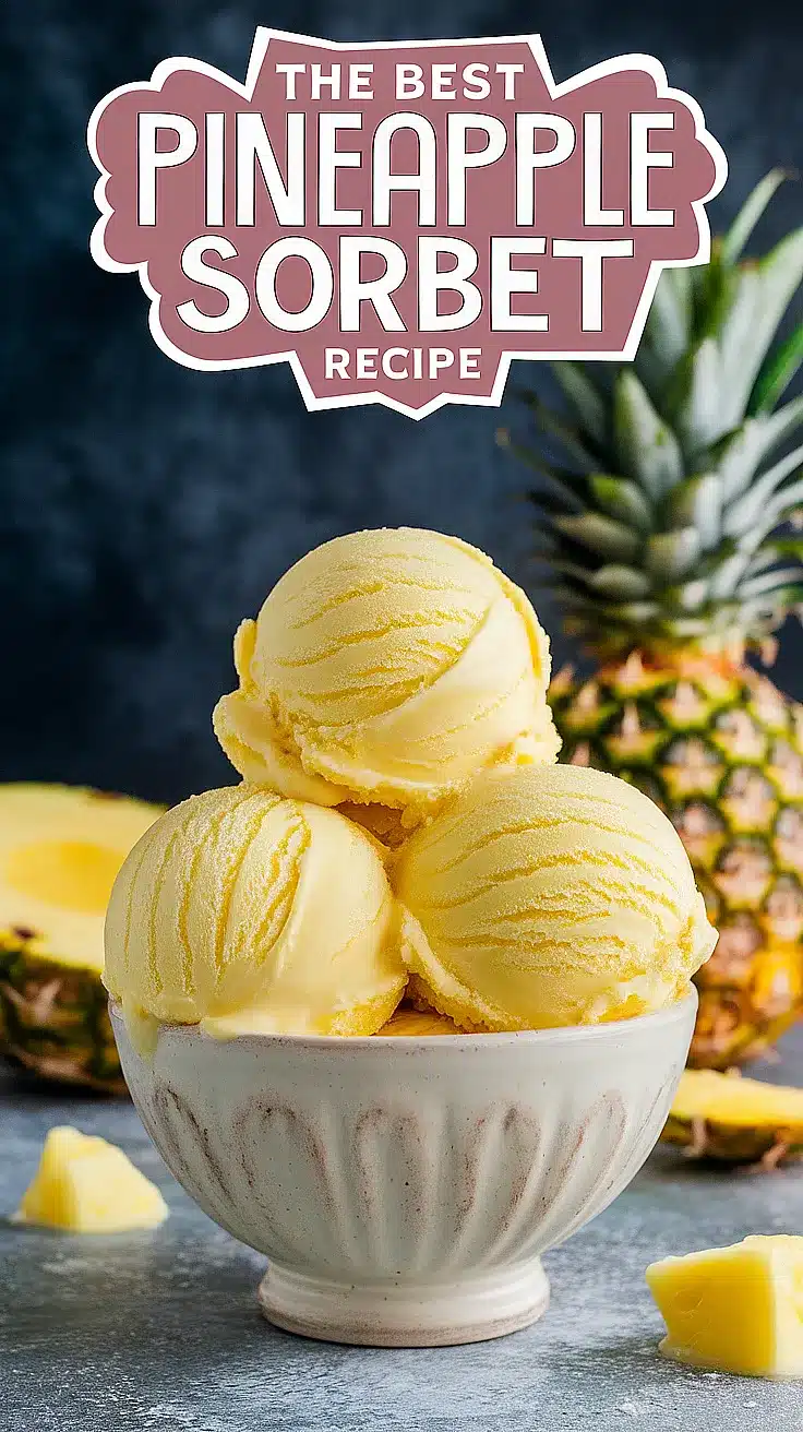 Pineapple Sorbet