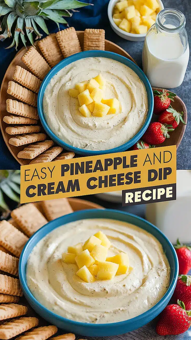 Pineapple and Cream Cheese Dip