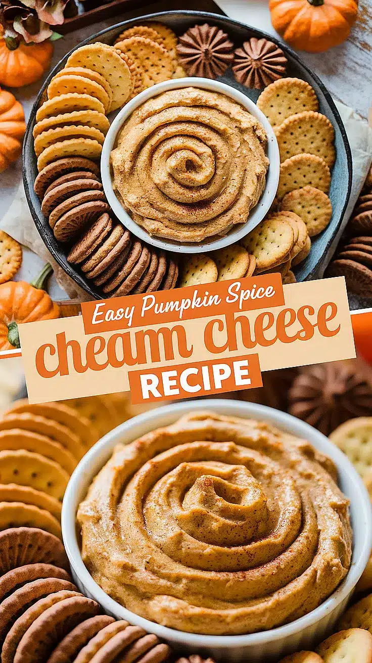 Pumpkin Spice Cream Cheese Dip